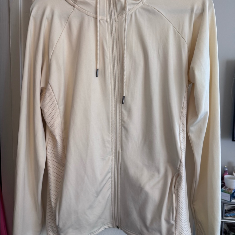 Adrienne Vittadini Cream Jacket